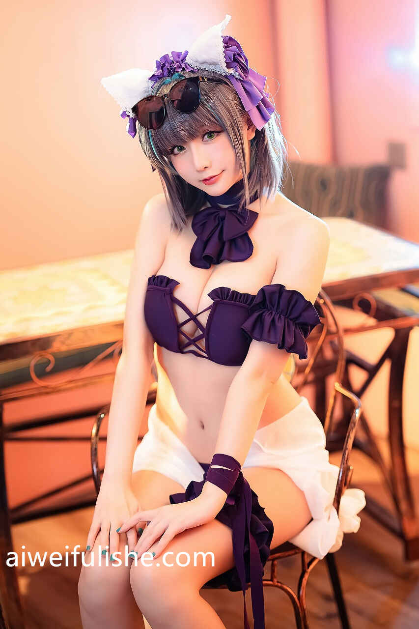 星之迟迟 - 柴郡(碧蓝航线)[50P-270MB] cosplay美女-第2张