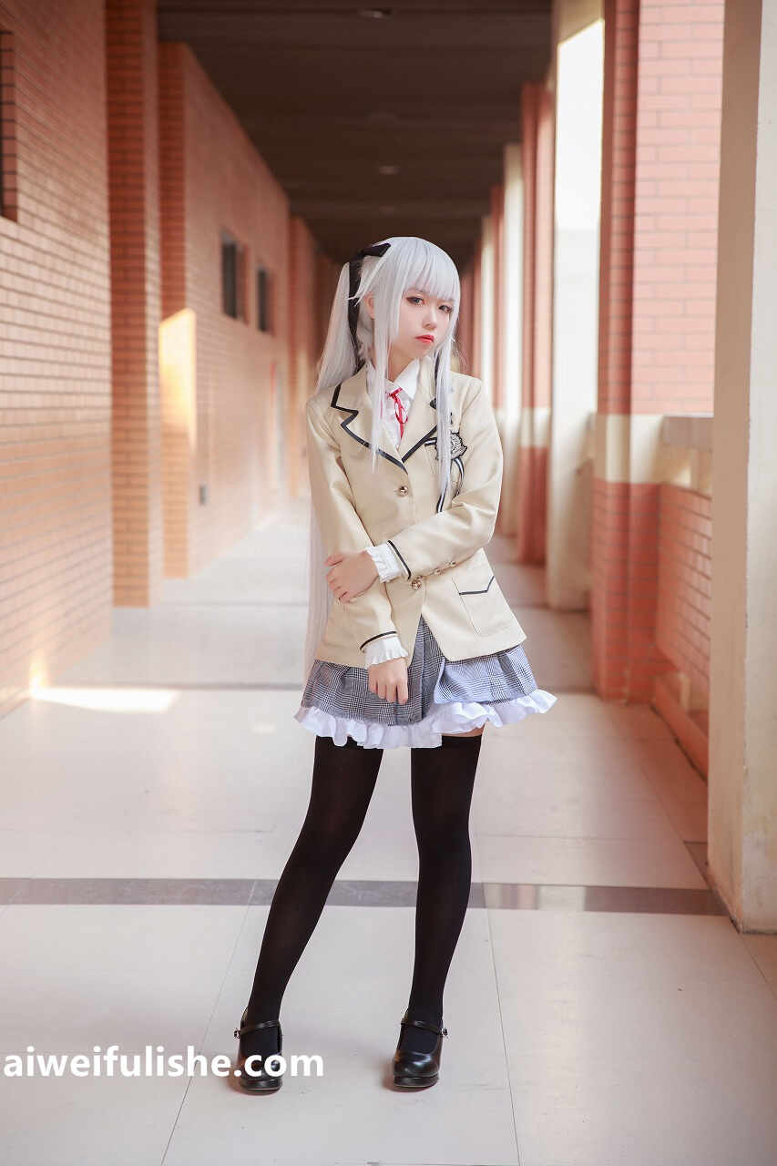 G44不会受伤-雾枝校服 [19P-44MB] cosplay美女-第3张