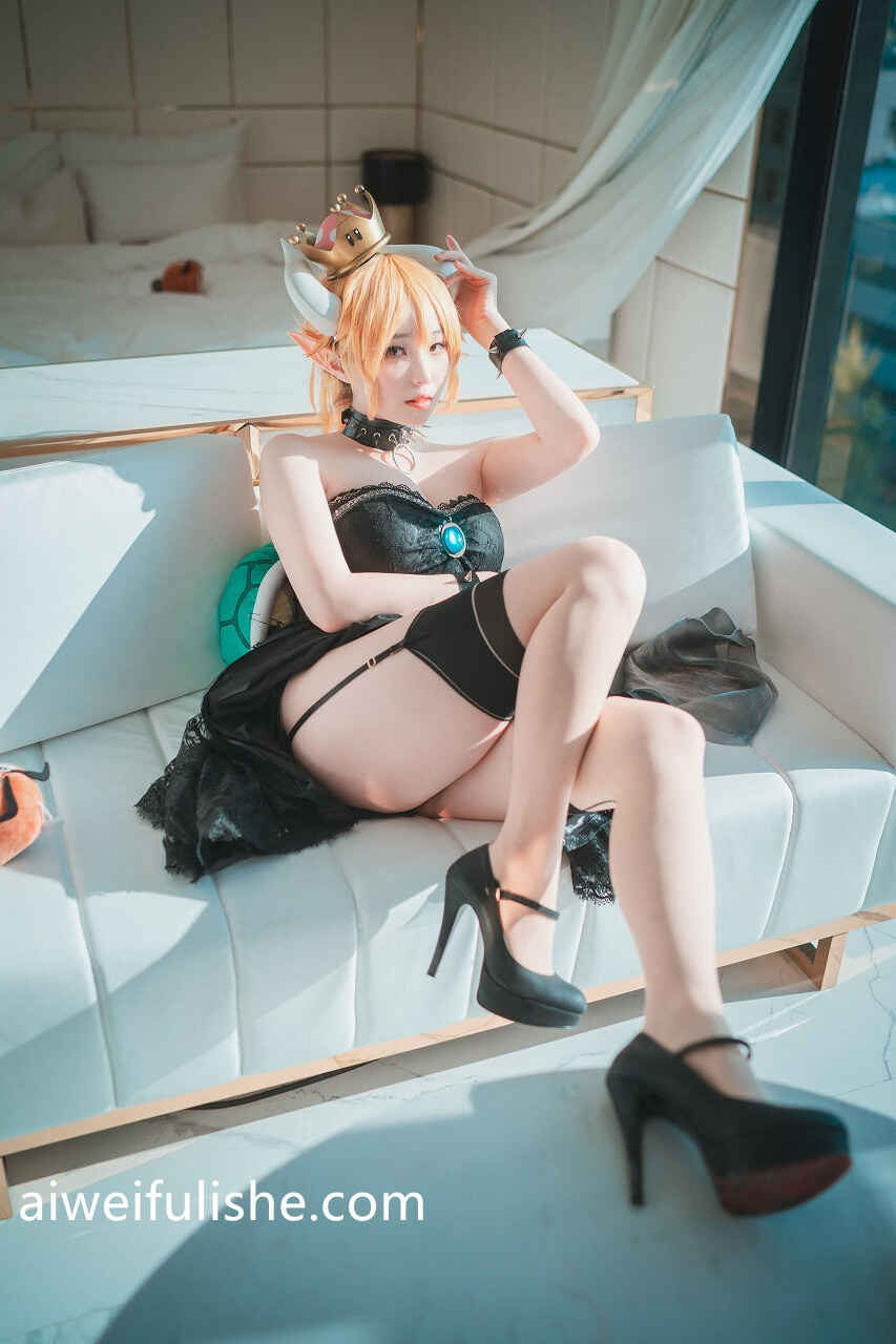 韩国BamBi밤비 – Halloween with Bowsette [50P-371MB] cosplay美女-第6张