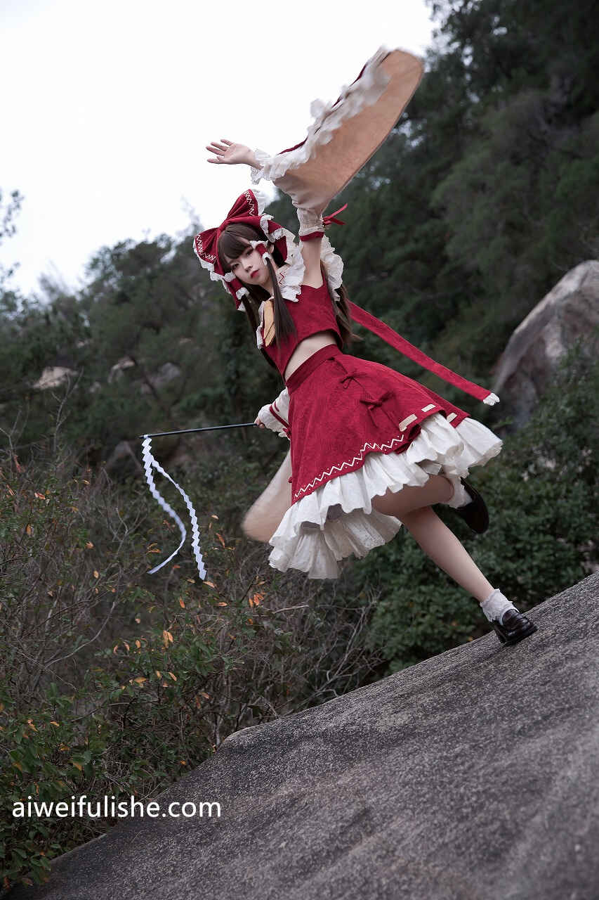 G44不会受伤-灵梦 [20P-228MB] cosplay美女-第2张