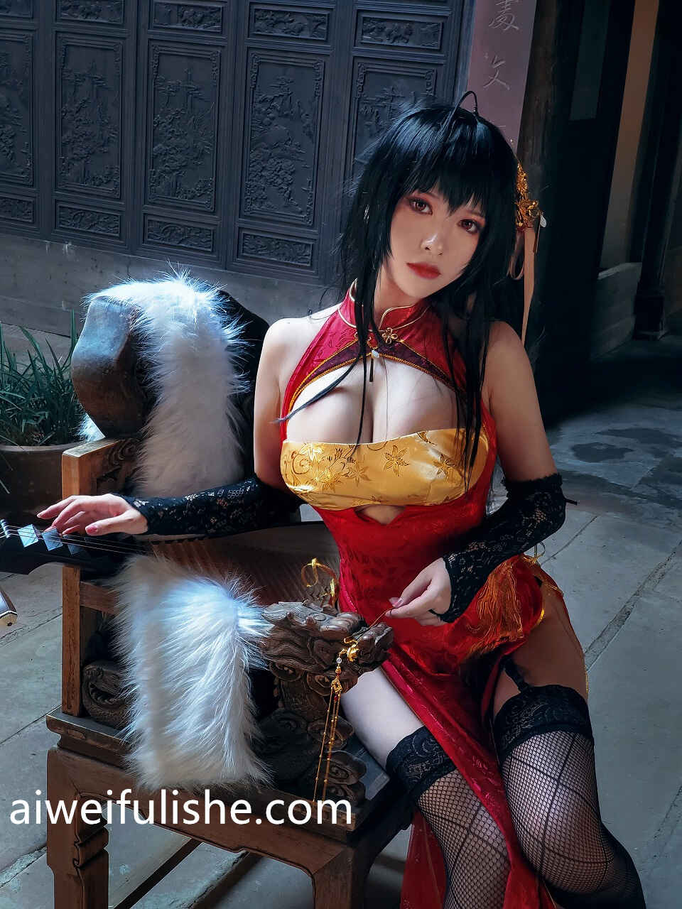半半子 - 大凤旗袍 [40P-140MB] cosplay美女-第2张