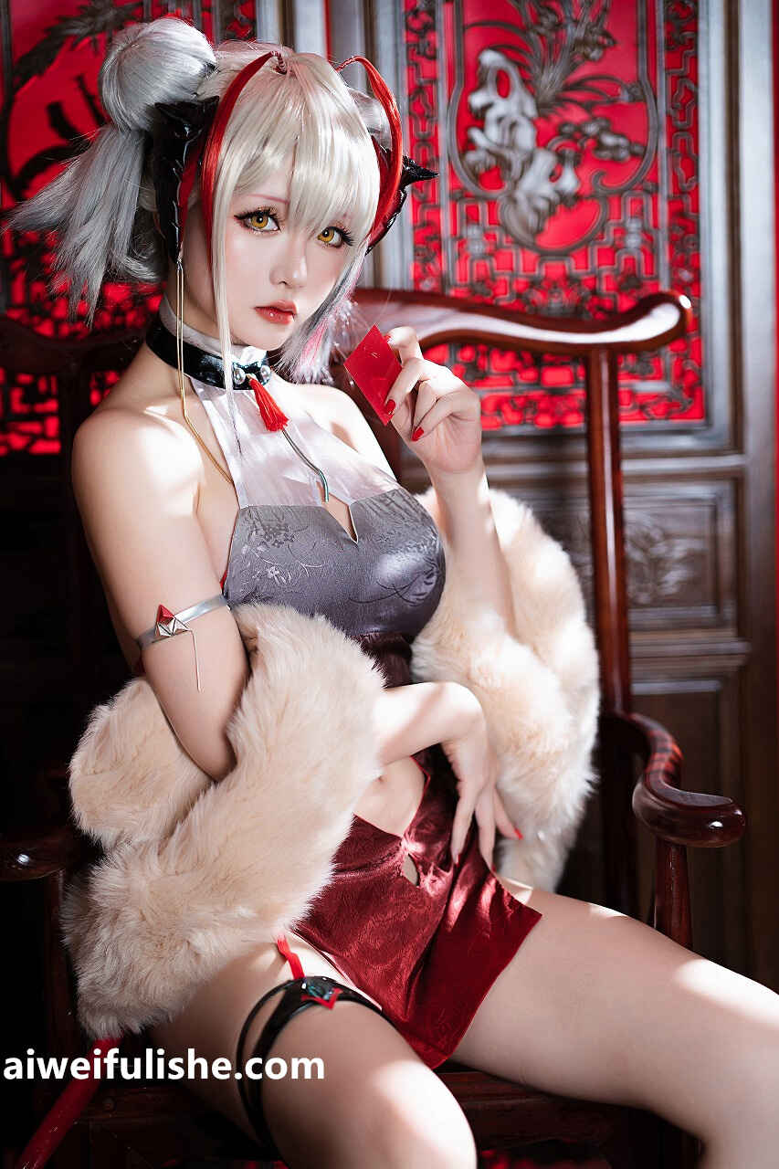 星之迟迟- 2021年正片合集 W-同人旗袍 [33P-124MB] cosplay美女-第3张