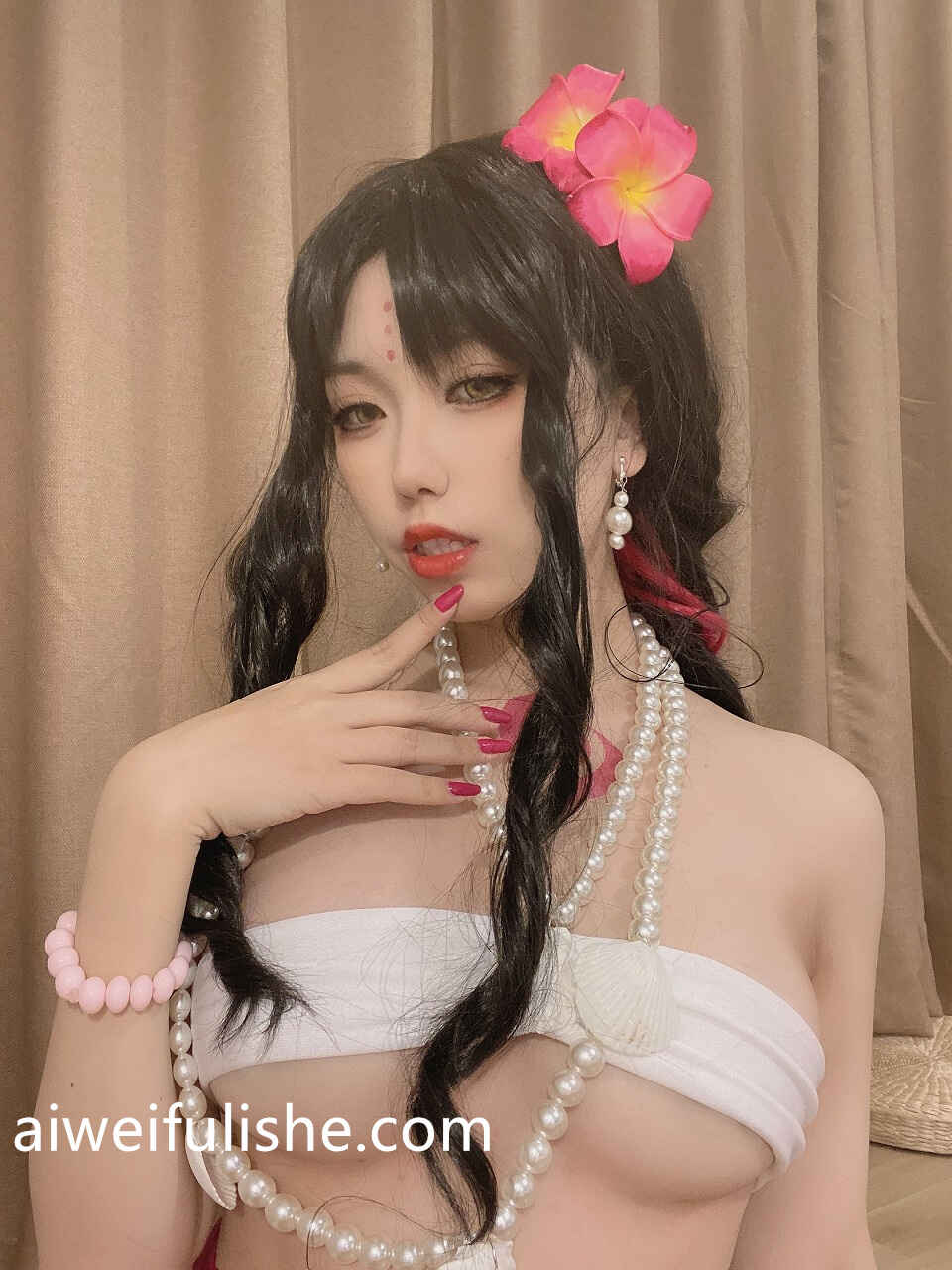 一北亦北 - 杀生院泳装 [33P2V-159MB] cosplay美女-第3张