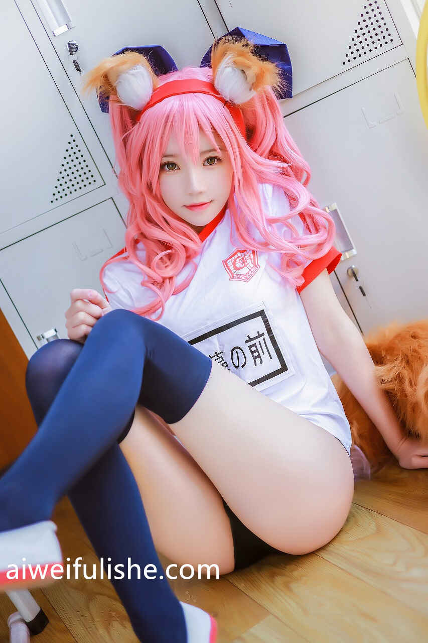 桜桃喵 - 玉藻前体操服 [31P-570MB] cosplay美女-第2张