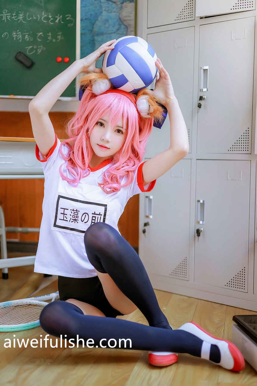 桜桃喵 - 玉藻前体操服 [31P-570MB] cosplay美女-第4张