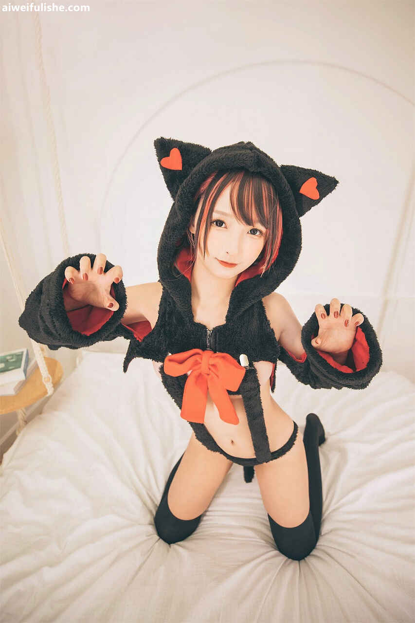 神楽板真冬《白黒の猫》(絶対企画)[150P-216MB] cosplay美女-第1张