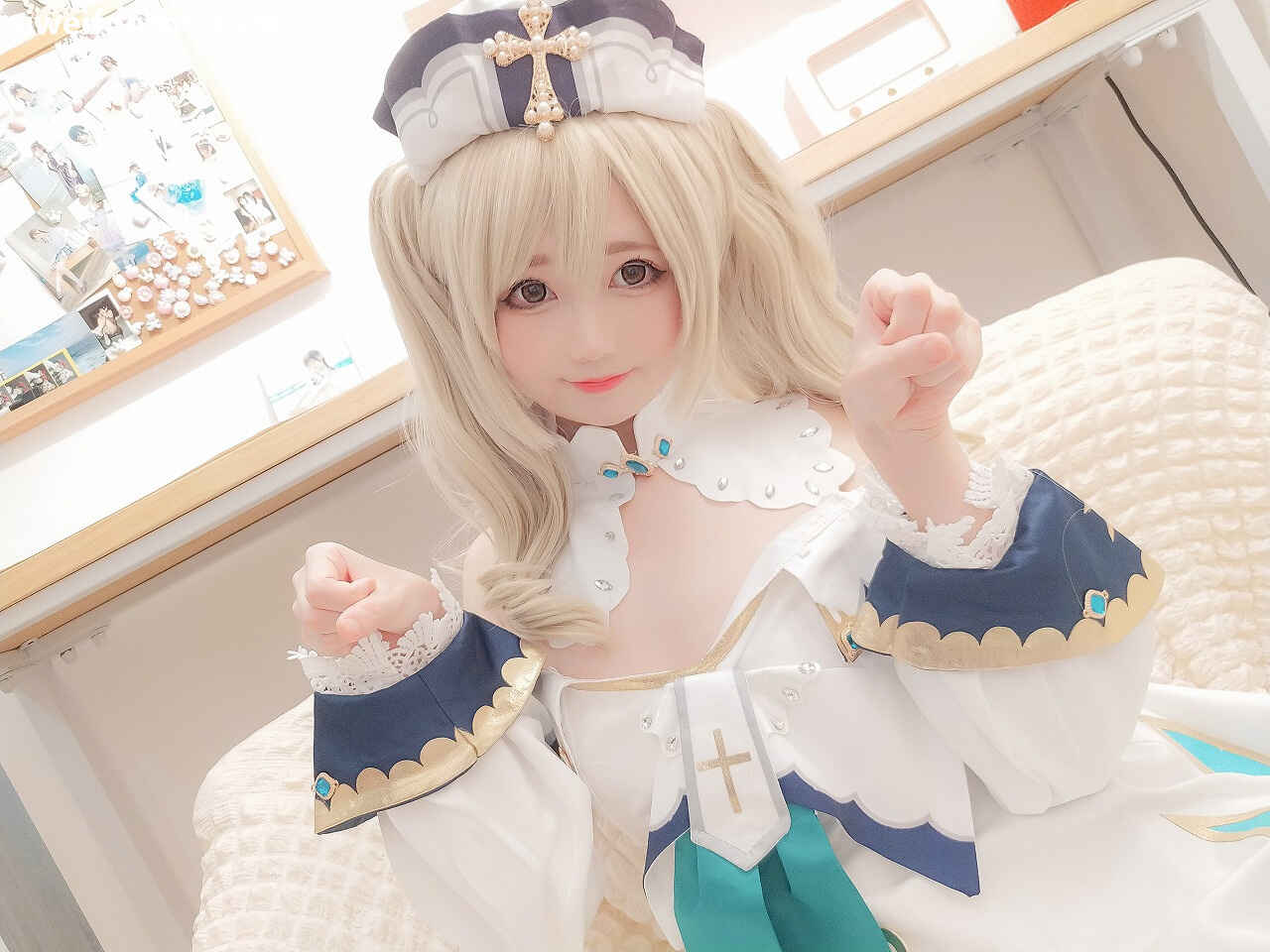 NAGESA魔物喵 - Barbara [73P3V-2.01GB] cosplay美女-第4张