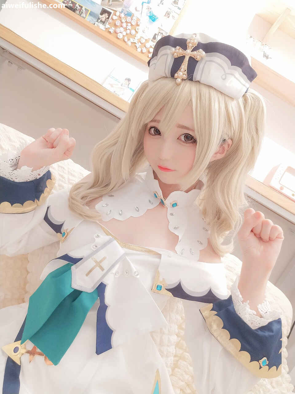 NAGESA魔物喵 - Barbara [73P3V-2.01GB] cosplay美女-第2张