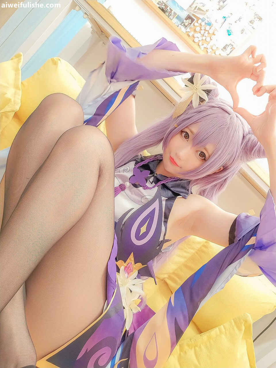 NAGESA魔物喵 - 原神～刻晴 [58P5V-3.49GB] cosplay美女-第3张