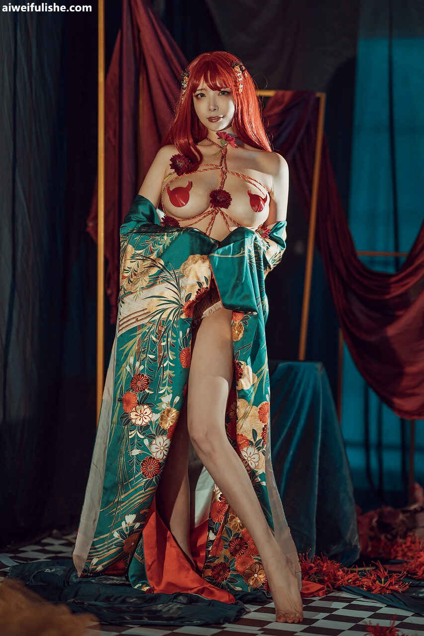 秋和柯基 - 和服 [36P1V-683MB] cosplay美女-第5张