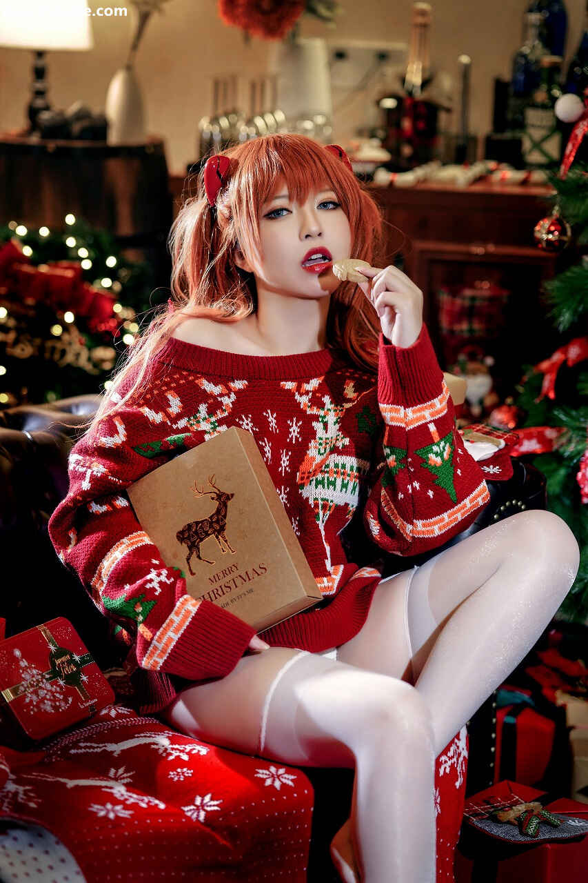 半半子 - 式波・ー ASUKA Christmas [41P-153MB] cosplay美女-第3张