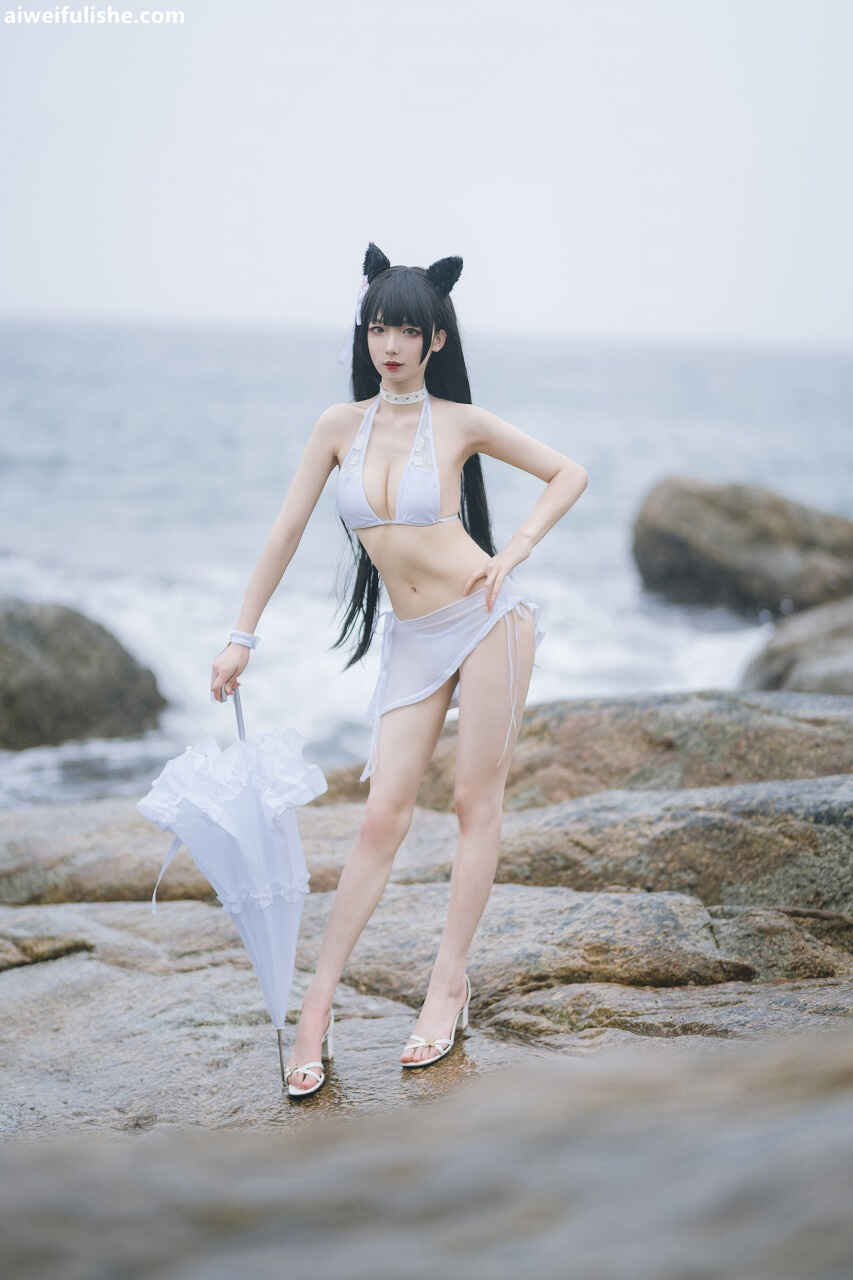 封疆疆v - 爱宕泳装 [14P-130MB] cosplay美女-第1张