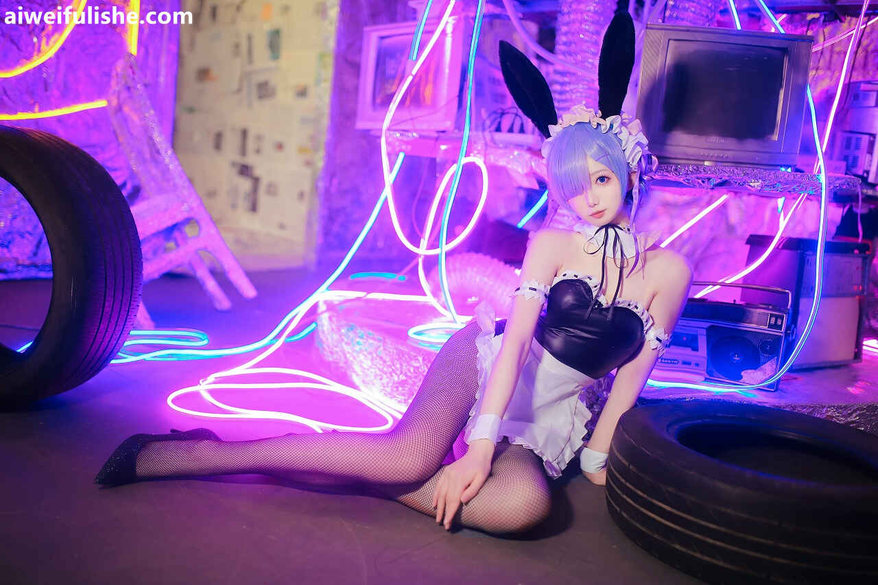 封疆疆v - 蕾姆兔女郎 [18P-212MB] cosplay美女-第6张