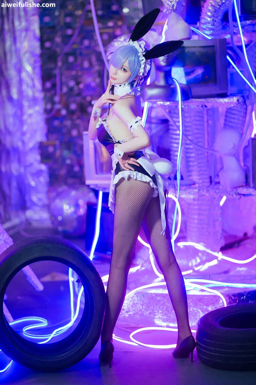 封疆疆v - 蕾姆兔女郎 [18P-212MB] cosplay美女-第3张