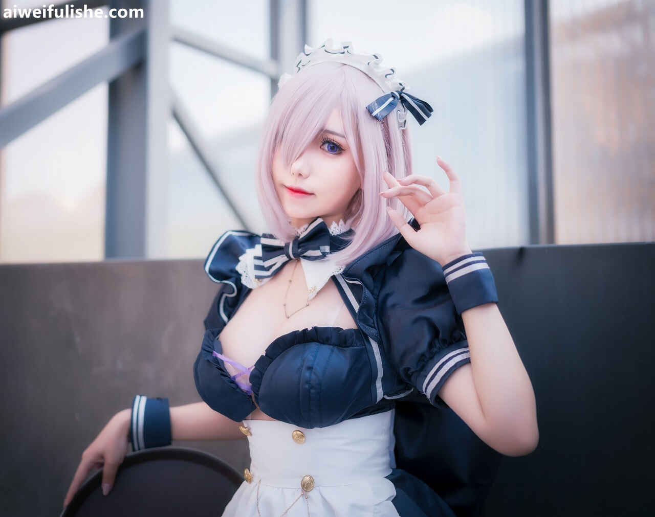芋圆侑子 - 黑枪呆女仆自拍 [24P3V-211MB] cosplay美女-第5张