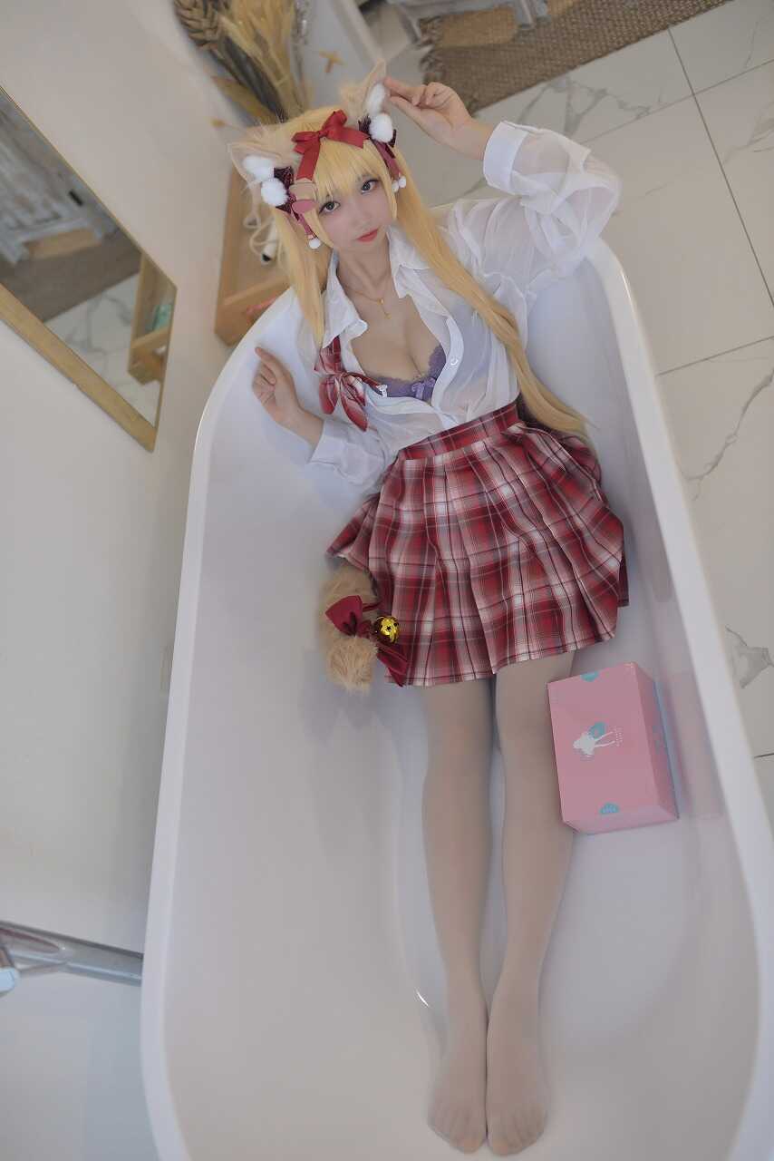 雪琪sama-千岛酱猫耳[35p215M] cosplay美女-第5张