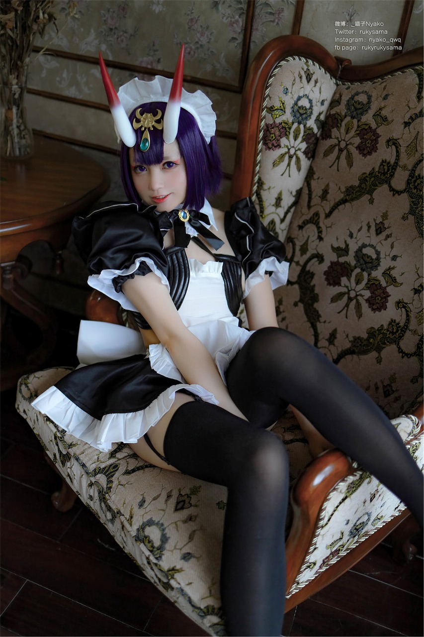 Nyako喵子- 酒吞童子女仆 [42P-108MB] cosplay美女-第2张