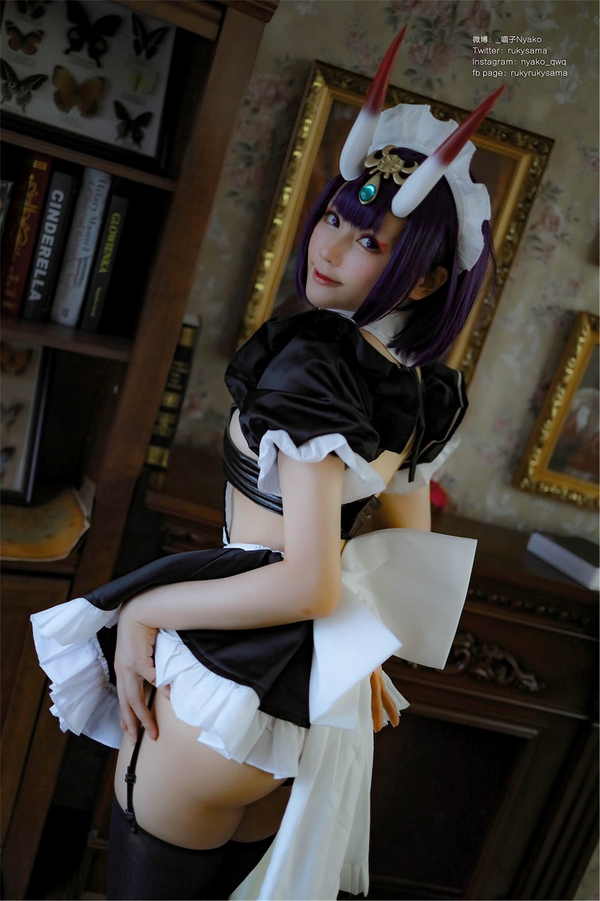Nyako喵子- 酒吞童子女仆 [42P-108MB] cosplay美女-第3张