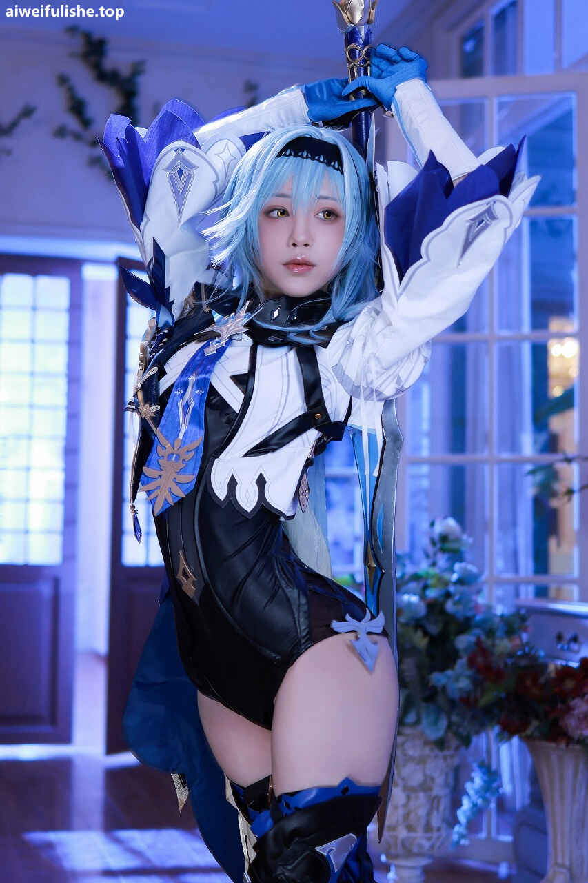 水淼Aqua - 原神 优菈 [90P-107MB] cosplay美女-第4张