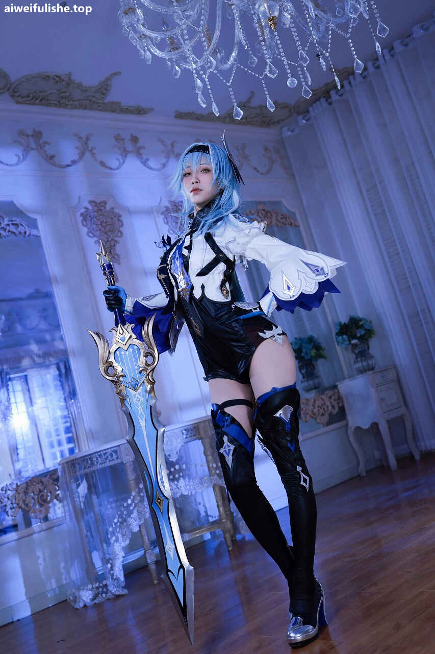 水淼Aqua - 原神 优菈 [90P-107MB] cosplay美女-第6张
