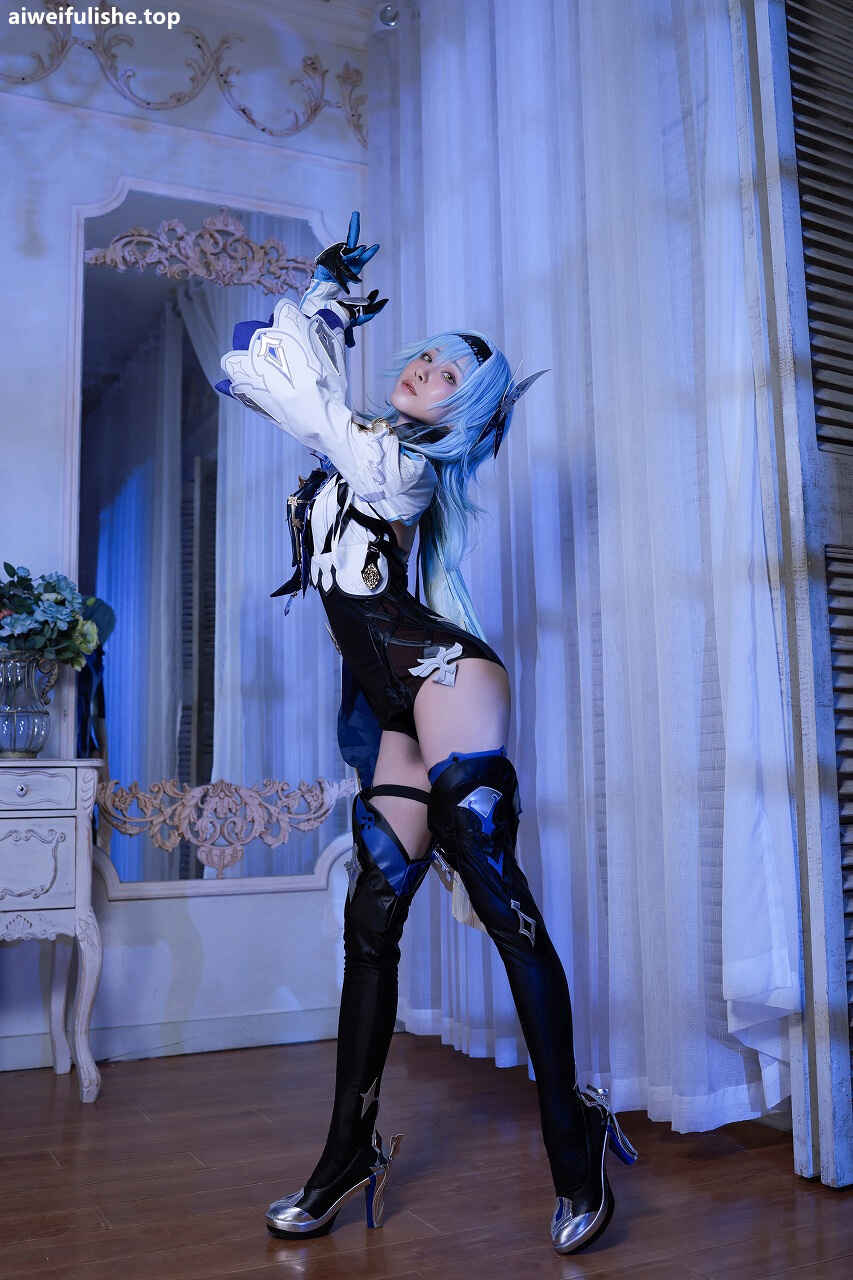 水淼Aqua - 原神 优菈 [90P-107MB] cosplay美女-第1张