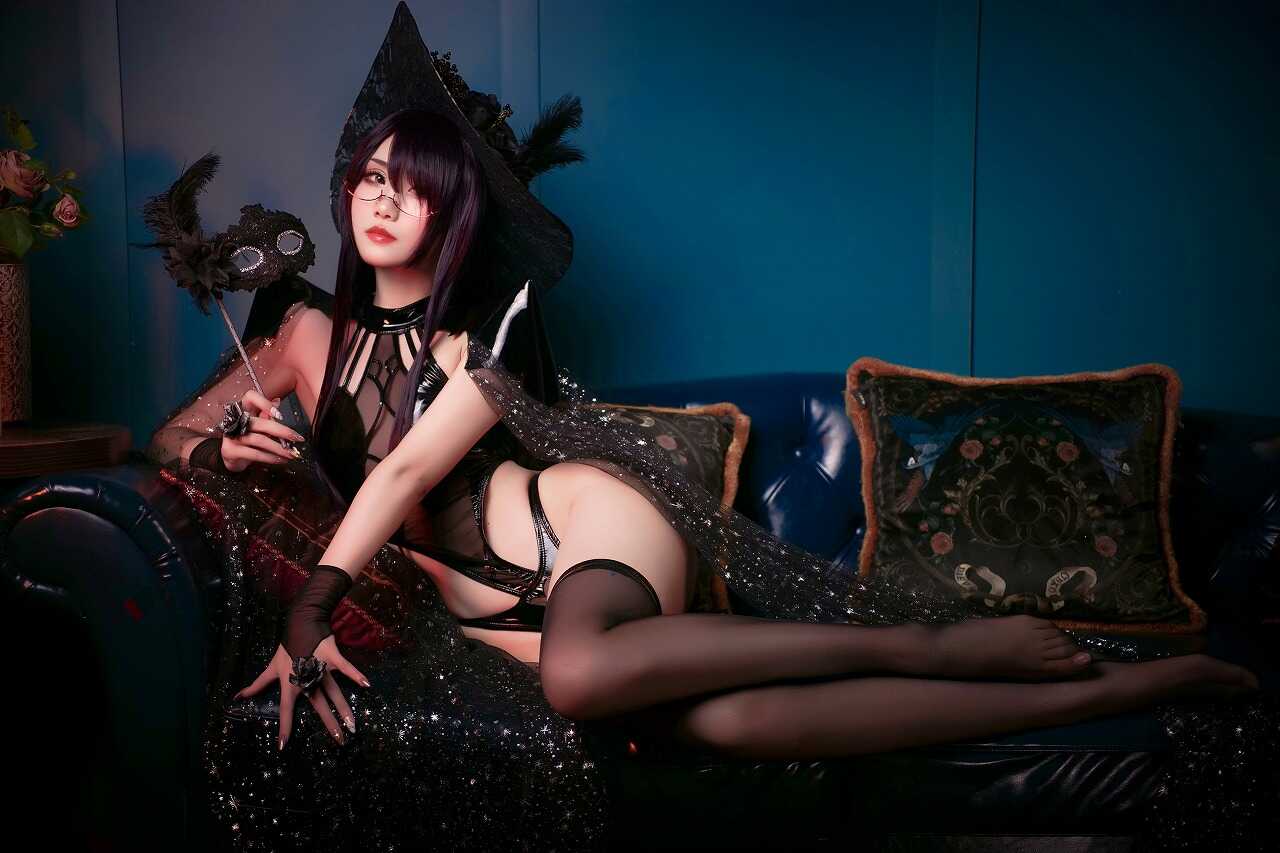 曉美媽&羊大真人《魔女集会》[35P1V-756MB] cosplay美女-第1张