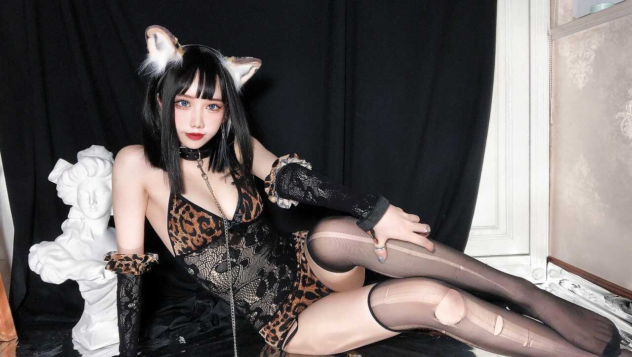 果咩酱w-豹女妹妹 [25P-149MB] cosplay美女-第2张