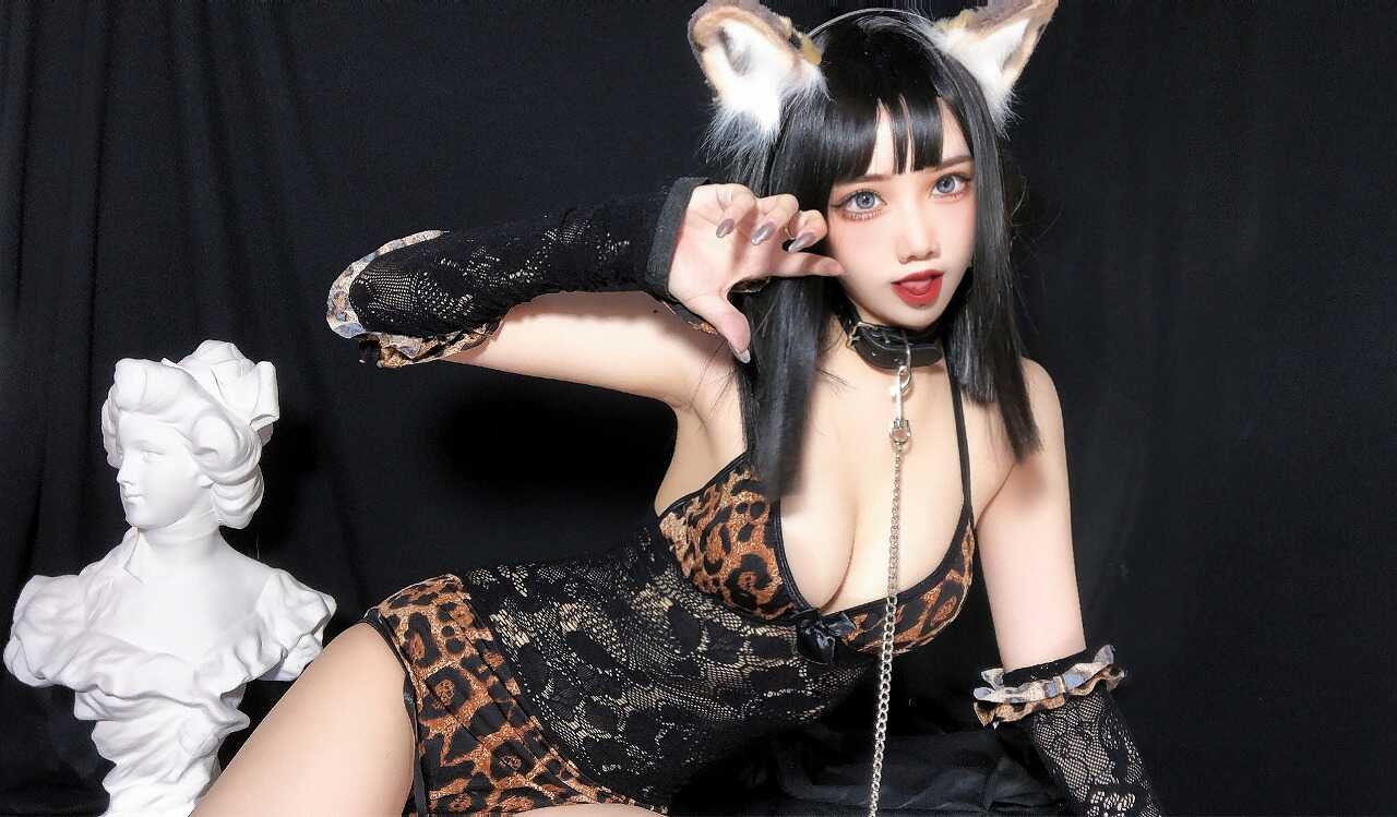 果咩酱w-豹女妹妹 [25P-149MB] cosplay美女-第5张