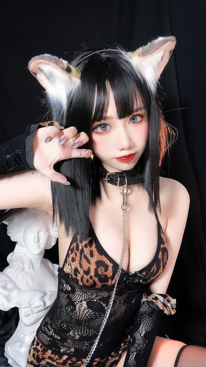 果咩酱w-豹女妹妹 [25P-149MB] cosplay美女-第6张