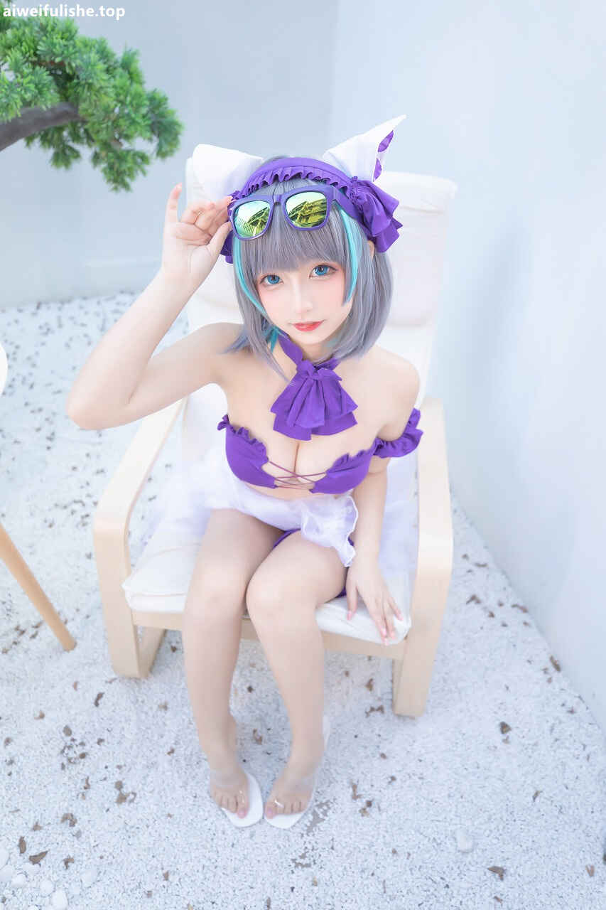 神楽坂真冬 - 柴郡cos《纯色庭院》[150P2V-642MB] cosplay美女-第4张