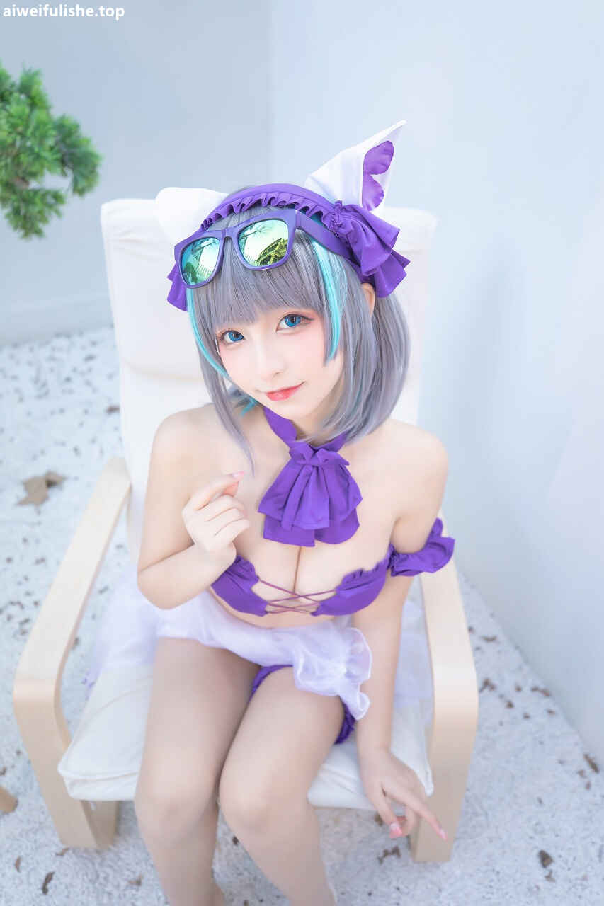 神楽坂真冬 - 柴郡cos《纯色庭院》[150P2V-642MB] cosplay美女-第5张