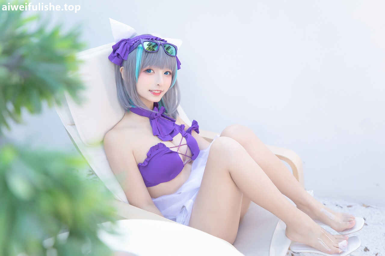 神楽坂真冬 - 柴郡cos《纯色庭院》[150P2V-642MB] cosplay美女-第1张