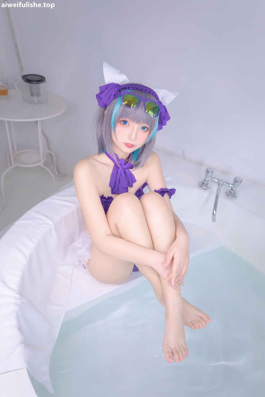 神楽坂真冬 - 柴郡cos《纯色庭院》[150P2V-642MB] cosplay美女-第2张