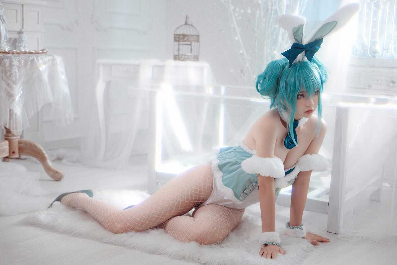 疯猫ss-miku初音兔女郎 [25P-343MB] cosplay美女-第1张