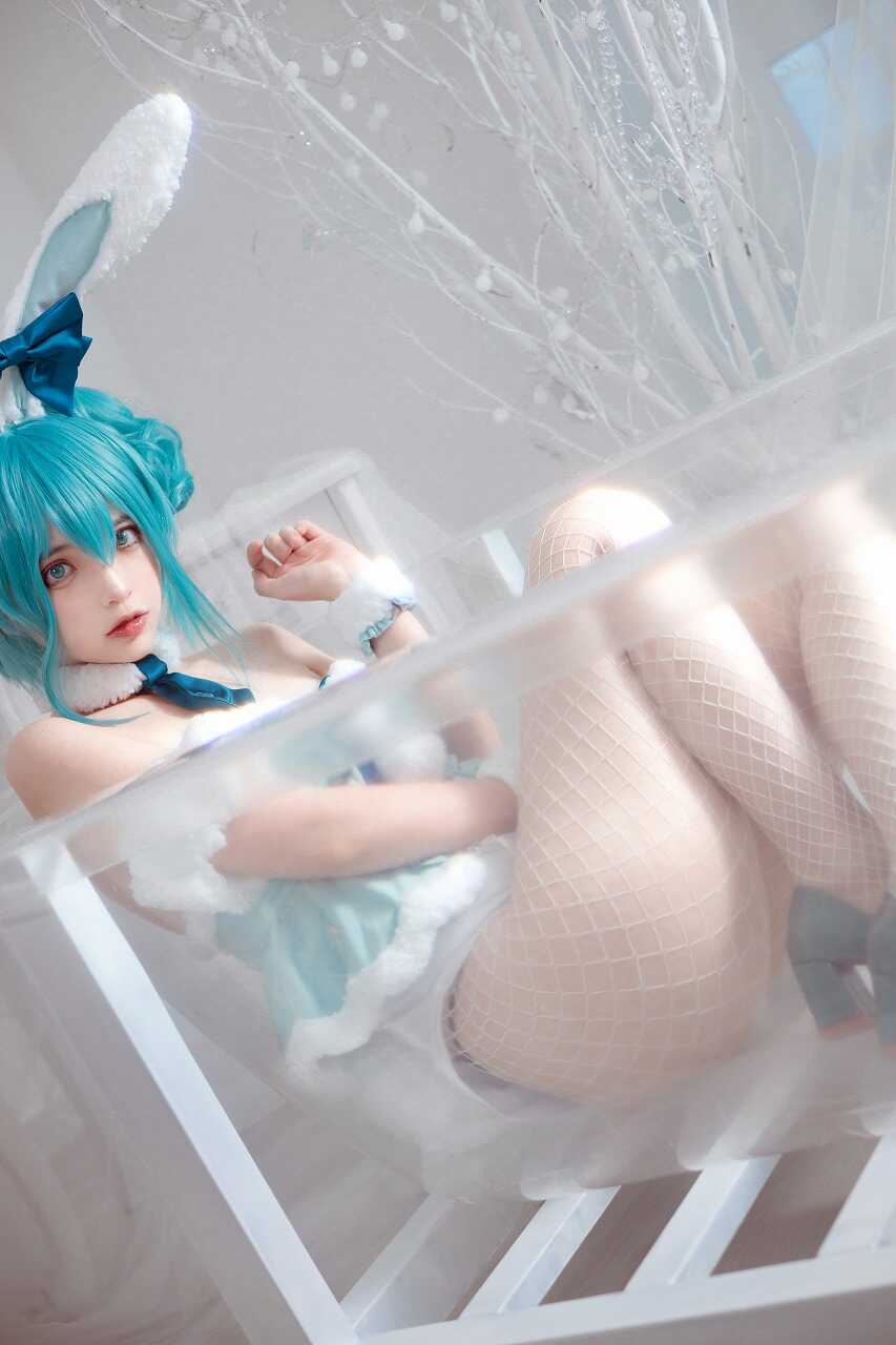 疯猫ss-miku初音兔女郎 [25P-343MB] cosplay美女-第3张