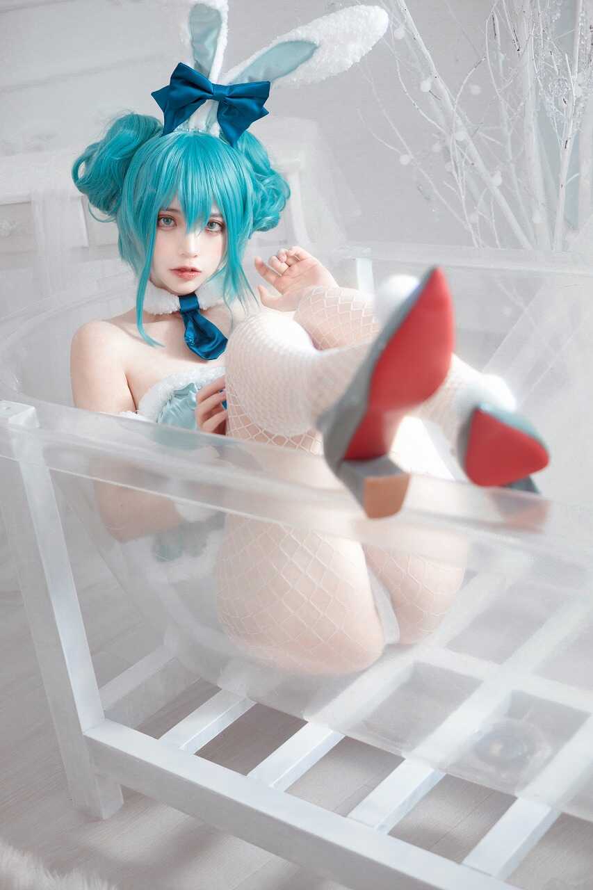疯猫ss-miku初音兔女郎 [25P-343MB] cosplay美女-第4张