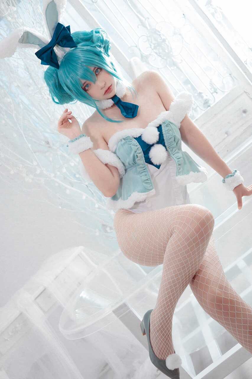 疯猫ss-miku初音兔女郎 [25P-343MB] cosplay美女-第6张