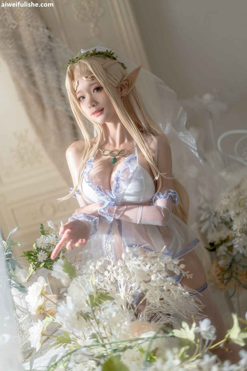 蠢沫沫 - 白精灵[147P-1.7GB] cosplay美女-第2张