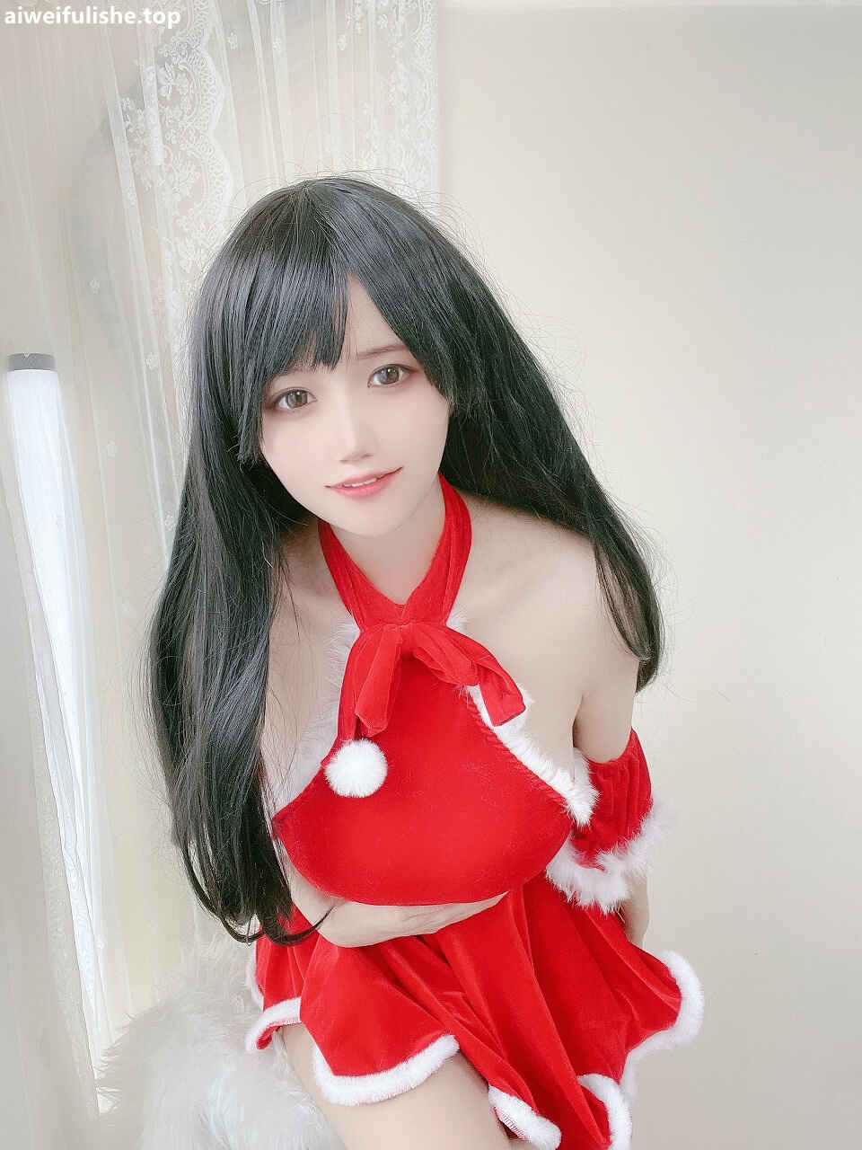 小仓千代w - 红色礼物裙 [23P-62MB] cosplay美女-第4张