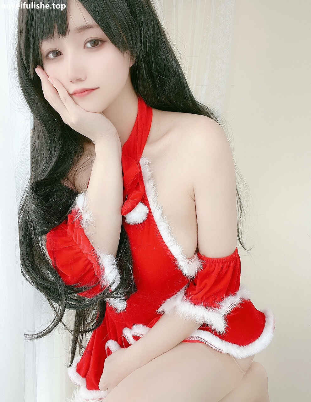 小仓千代w - 红色礼物裙 [23P-62MB] cosplay美女-第6张
