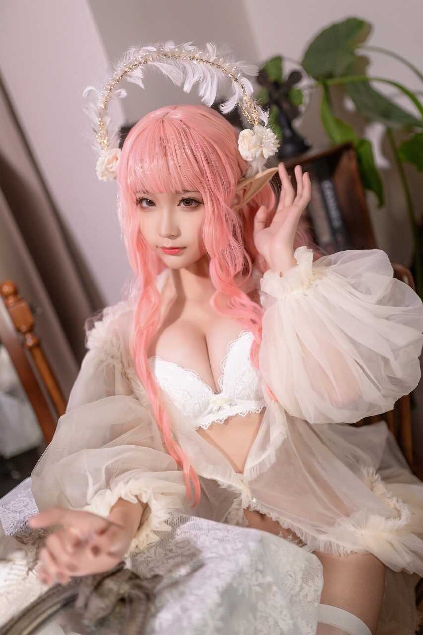 蠢沫沫-《尖耳国度》粉精灵 [40P-502MB] cosplay美女-第3张