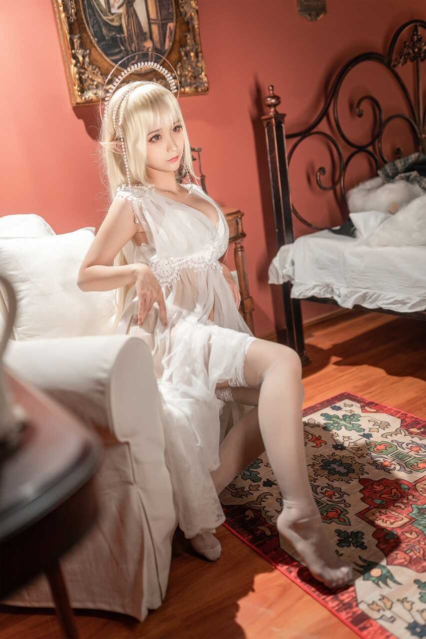 蠢沫沫-《尖耳国度》纱精灵 [40P-496MB] cosplay美女-第3张