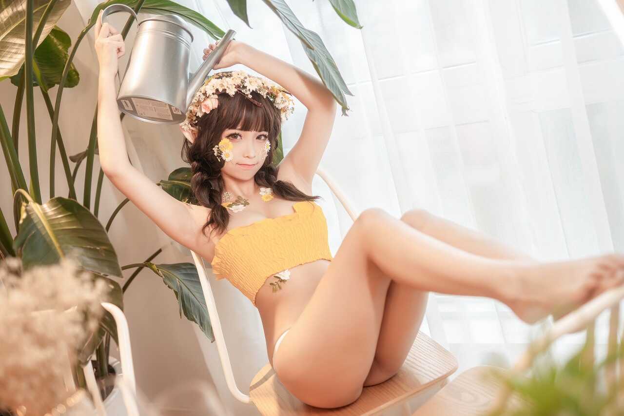 蠢沫沫 -《尖耳国度》花精灵 [40P-531MB] cosplay美女-第1张