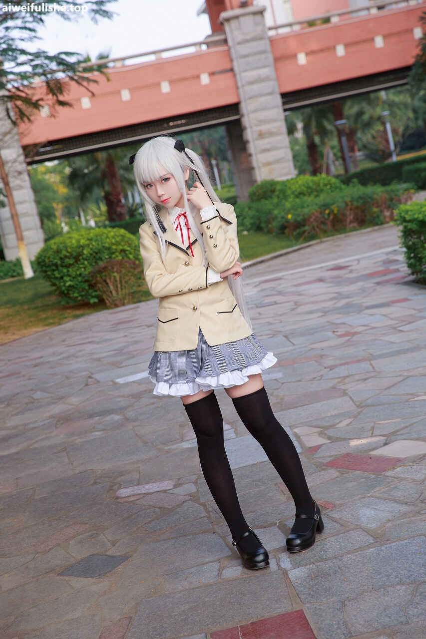 G44不会受伤 - 雾枝校服 [19P-44MB] cosplay美女-第5张