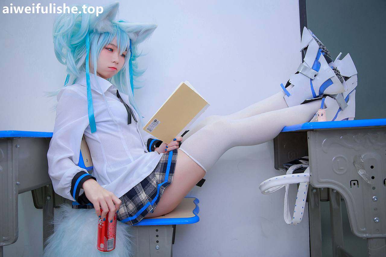 G44不会受伤-少女前线 PA15校服 [33P-47MB] cosplay美女-第1张