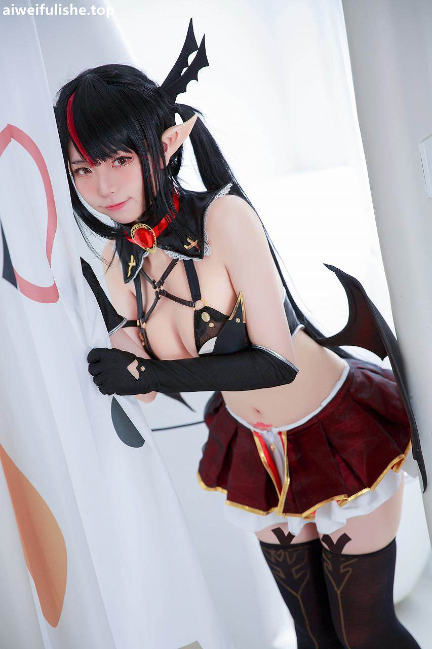 G44不会受伤-萝蓓莉雅 魅魔 [10P-24MB] cosplay美女-第5张