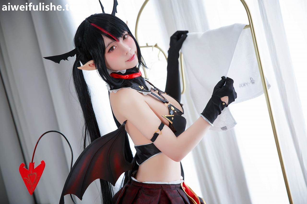 G44不会受伤-萝蓓莉雅 魅魔 [10P-24MB] cosplay美女-第3张