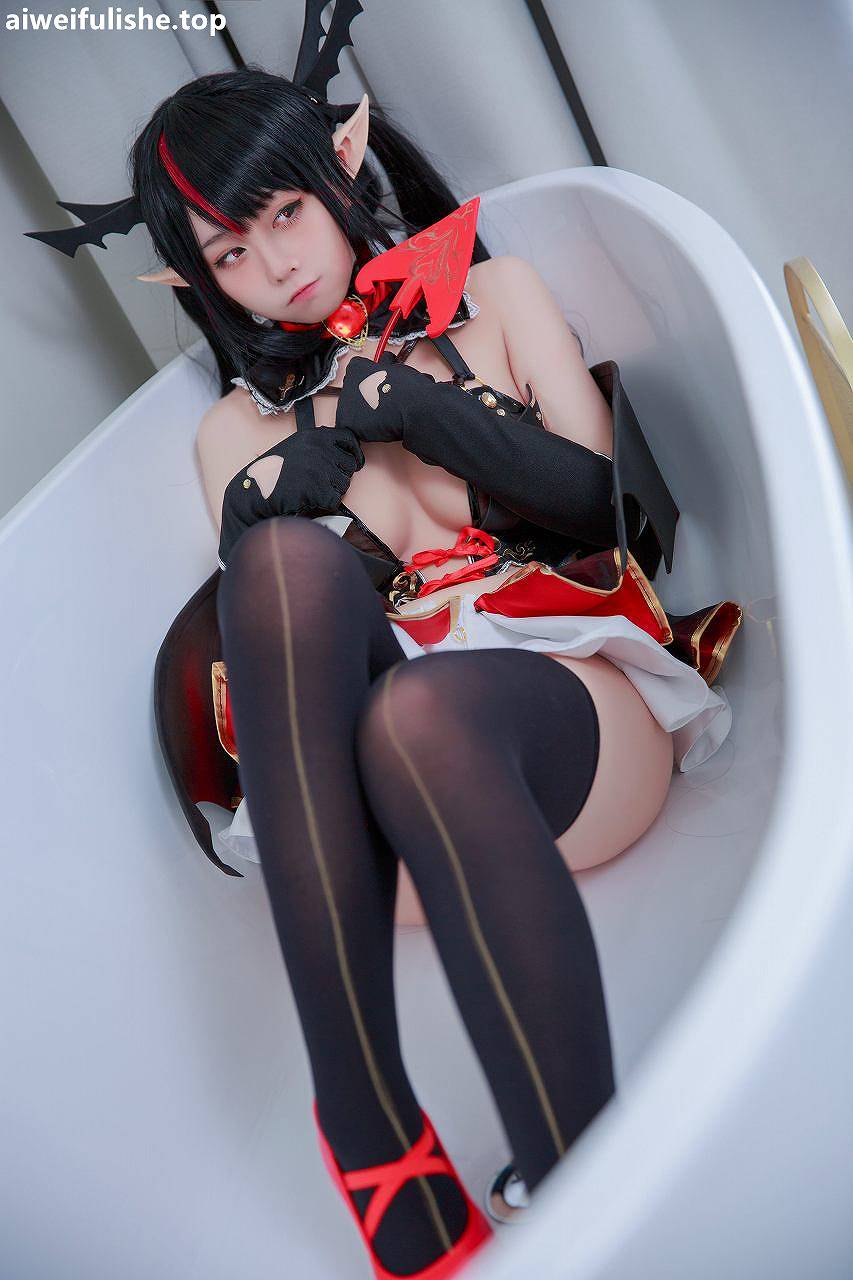 G44不会受伤-萝蓓莉雅 魅魔 [10P-24MB] cosplay美女-第2张