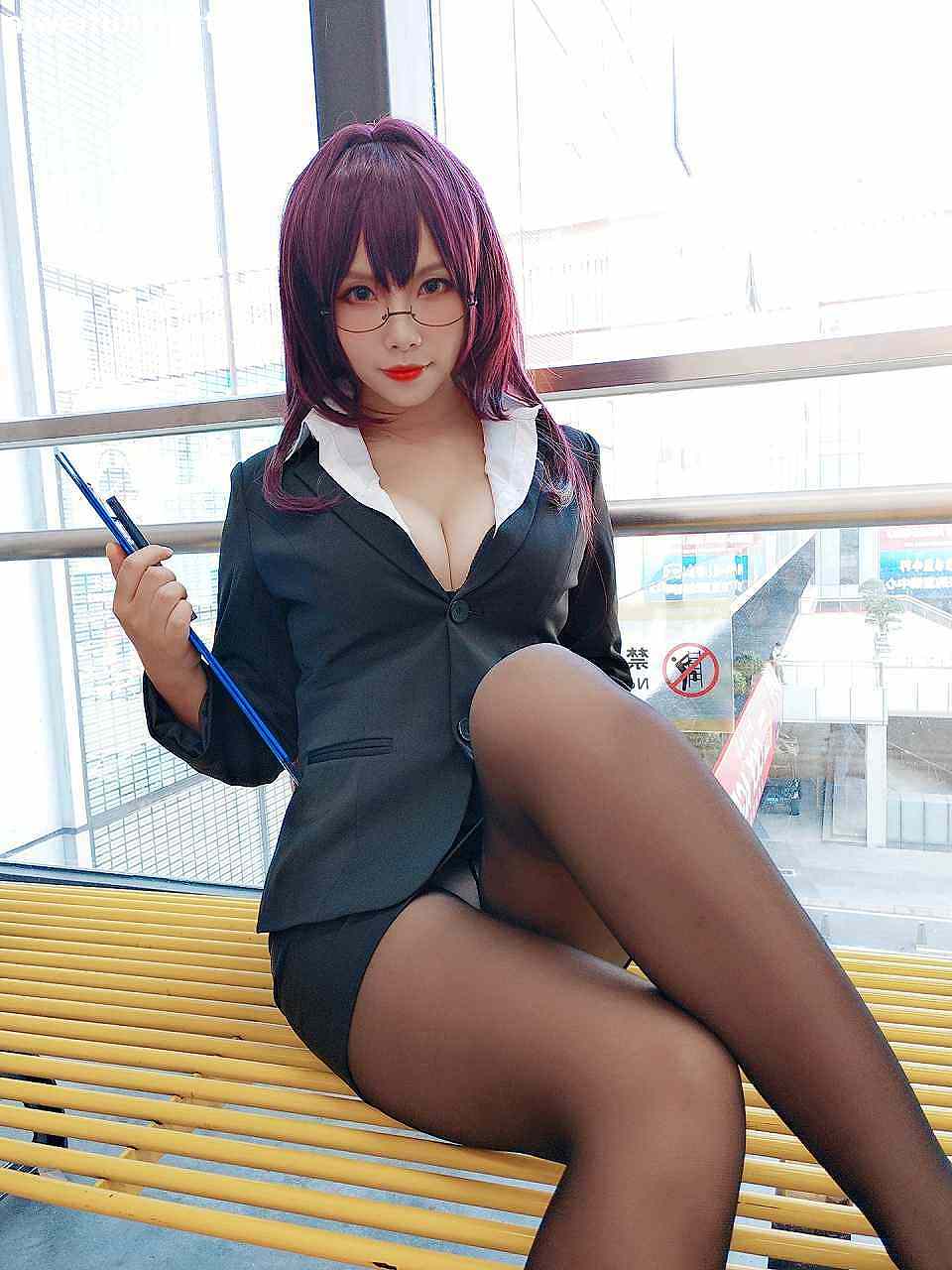 Neko-薇薇 斯卡哈自拍 [11P-18MB] cosplay美女-第2张