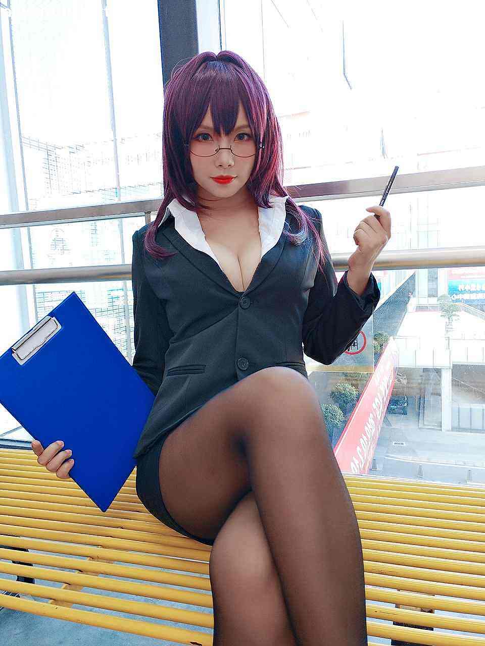 Neko-薇薇 斯卡哈自拍 [11P-18MB] cosplay美女-第3张